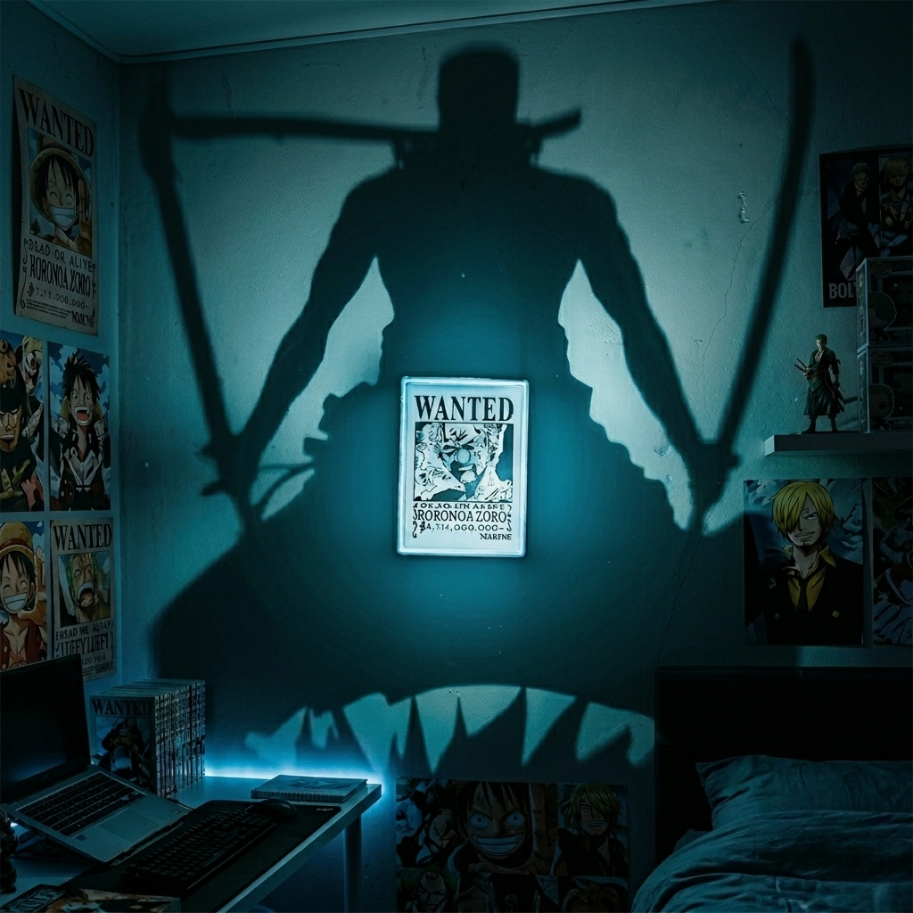 Lampe Murale Lumineuse Zoro 3D