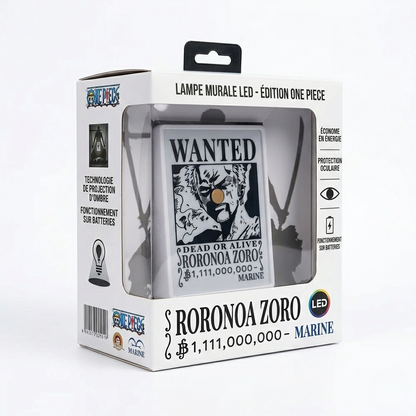 Lampe Murale Lumineuse Zoro 3D