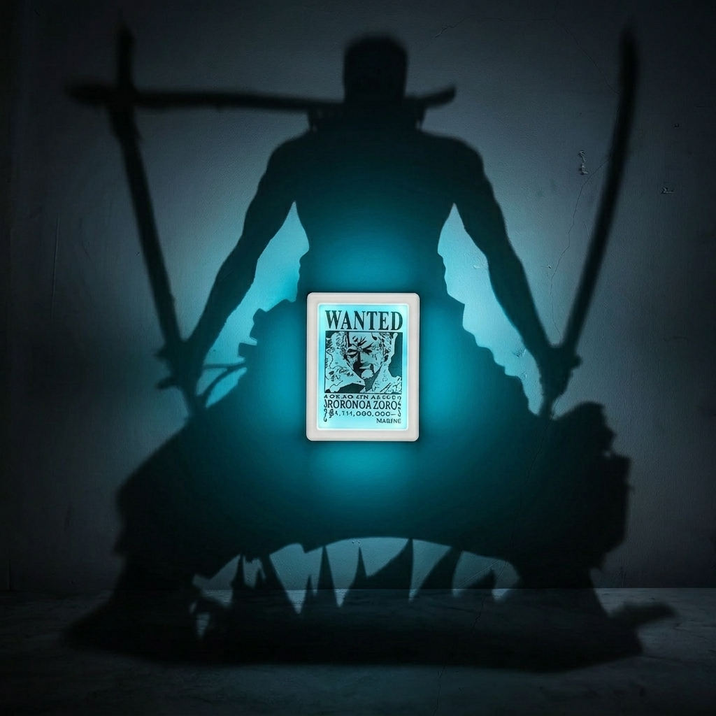 Lampe Murale Lumineuse Zoro 3D